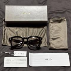DITA WAYLUN メガネ 度なし ブラック ゴールド 日本製 一式セットのサムネイル