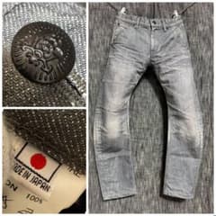 CUSTOM CULTURE 日本製 特殊加工 Y2K バナナデニム シワ加工 - メルカリ
