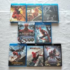 Spider-Man Blu-ray Complete Set of 8 Films (Tom Holland) - Some Unopened