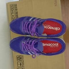 toSHOP ANELLA様 adidas 紫スニーカー☆ 美品のサムネイル