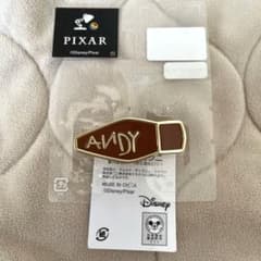 トイストーリー　アンディ　ブローチ