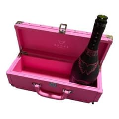 ANGEL CHAMPAGNE 空き瓶 専用ケース付き エンジェル - メルカリ