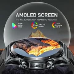【超綺麗/2セット】 AMOLED Retinaディスプレイ防水スマートウォッチのサムネイル