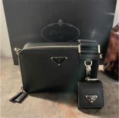 PRADA プラダ サフィアーノレザー ショルダーバッグのサムネイル