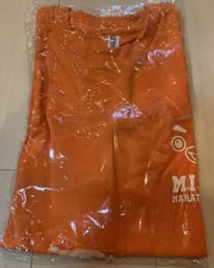 ⭐️新品未使用未開封⭐️みらいマラソンtシャツ　Lサイズ　ランニングトレーニングに。のサムネイル