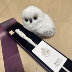 【ハリーポッター】WNブラザーズ東京限定 杖＆動くヘドウィグ人形 2点セット ハリーポッター】WNブラザーズ東京限定 杖＆動くヘドウィグ人形