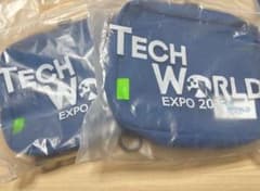 超お得セット 関西万博 テックワールド ノベルティ 2wayバッグ【2個セット】のサムネイル