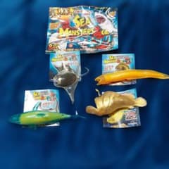 まいやん様専用★デアゴスティーニ★ シーモンスターズ& Co.ビッグ 4種セットのサムネイル