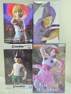 新品未開封】ハンターハンター フィギュア 4種 セット まとめ売り