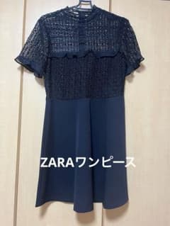 ZARA ワンピース　黒ワンピース　パーティードレスのサムネイル