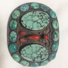 ベルト バックル ターコイズのサムネイル