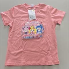 新品 プリキュア 半袖Tシャツ 130 ピンクのサムネイル