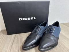 DIESEL レースアップシューズ ブラック・デニムのサムネイル