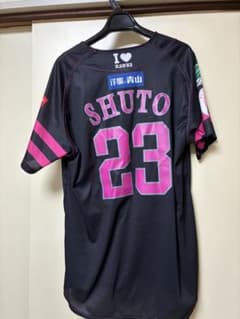 福岡ソフトバンクホークス 周東佑京 復刻ユニフォーム ピンクフルデー 