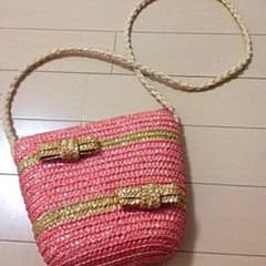 新品☆ピンクバッグ肩掛けのサムネイル
