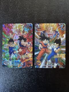 ドラゴンボールヒーローズ 孫悟空 ベジータugm7-sec mm1-sec 美品