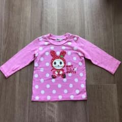 ミキハウス ロンT Tシャツ　サイズ80のサムネイル