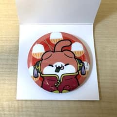 銀魂 神楽 MEGA CAT PROJECT メガキャット 缶バッジ 酢昆布のサムネイル