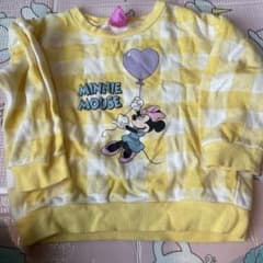 Disney ミニーマウス チェック柄 トレーナー 100のサムネイル