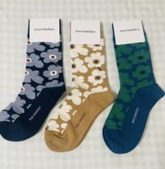 新品マリメッコソックス　3足のサムネイル