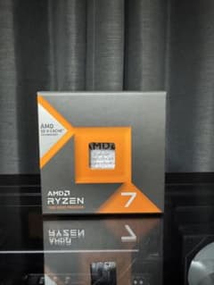 たかぽんさん専用　ryzen7 7800x3d CPUと箱、保証書付きのサムネイル