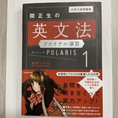 大学入試問題集 関正生の英文法ファイナル演習ポラリス[1 標準レベル]のサムネイル