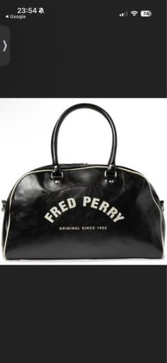 FRED PERRY ボストンバッグのサムネイル