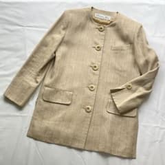 ChristianDior 90s 빈티지 노 컬러 재킷 마혼