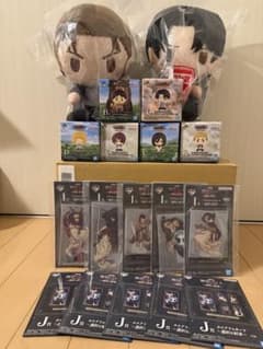 Ichiban Kuji Attack Titan Selection and Results Semi-Complete Set