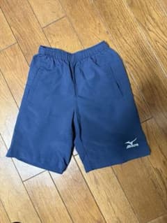 バドミントンミズノハーフパンツ ネイビーのサムネイル