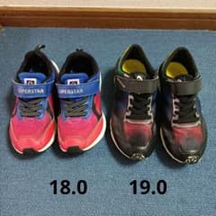 ムーンスター　運動靴　子ども　18.0    19.0のサムネイル