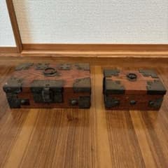 民芸家具 収納箱 木箱 小物入れ 古民具 セット - メルカリ