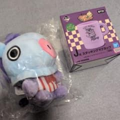 BT21 봉제인형 & 스태킹 머그컵 MANG