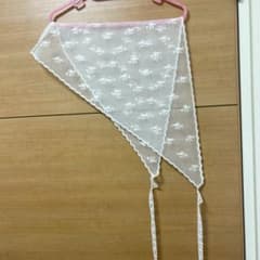 リボン柄 チュール 腰巻き スカーフのサムネイル