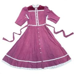 本日限定お値下げ　GUNNESAX ガニーサックス  小花柄　ベロア dressのサムネイル