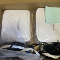 SoftBank メッシュWi-Fiルーター 2台セット　美品のサムネイル