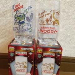 トイストーリー一番くじ。Ｄ賞。グラス。のサムネイル