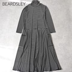 BEARDSLEY ビアズリー ボーダー切替 フレアワンピース - メルカリ
