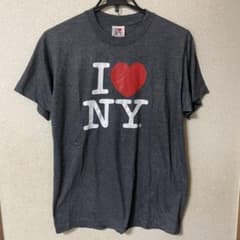 アイラブNY★半袖Tシャツ★ニューヨーク★デカロゴ★総柄★ビッグプリント★ハートのサムネイル