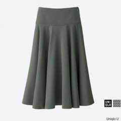 UNIQLOU レーヨンミディスカートのサムネイル
