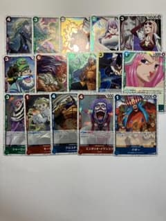 ワンピース トレーディングカード 15枚セット ワンピース トレーディングカードセット 15枚 まとめ売り - メルカリ