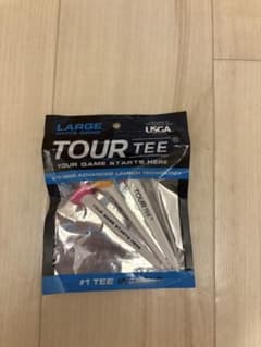 ホワイト ゴルフティー 3本入り TOURTEEのサムネイル