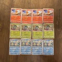 ポケモンカード ポケモンGO ヒトカゲ フシギダネ ゼニガメ 計12枚のサムネイル