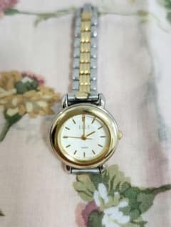 腕時計 レディース EL LE シルバーゴールドコンビ