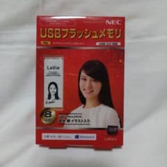 非売品　武井咲　NEC　LaVie　USBフラッシュメモリ　8GB　新品のサムネイル