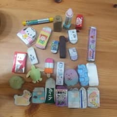 使い古し 消しゴムセットのサムネイル
