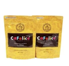 カフェリーチェ】 CaFeliceコーヒー 102g 2袋セット✨ - メルカリ