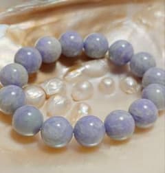極上！糸魚川青海産ラベンダー翡翠ブレスレット12mm m23136889559_1.jpg?1752501555