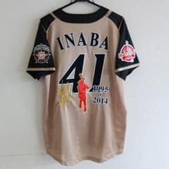 希少 美品 日本ハムファイターズ 稲葉篤紀 引退記念ユニフォーム M