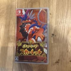 【Switch】ポケットモンスター スカーレットのサムネイル